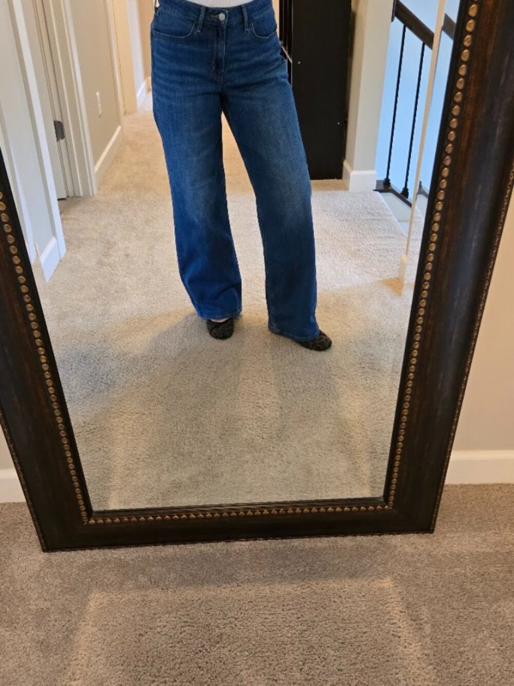 Old Navy Wow Wide Leg High Rise Jeans, Sz. 8